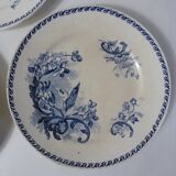 Iron earth 3 plates with butterfly entremets