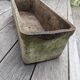 Old fibrecement planter in Eternit style.