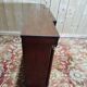 Bibus - Low Empire-style mahogany shelf/bookcase