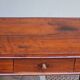 Centre writing table in stained wood
