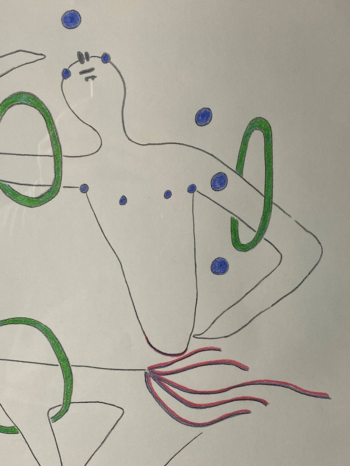 Lithograph, artist's proof Jean Cocteau