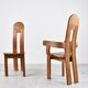 Vintage brutalist dining chairs by De Puydt, 1960s