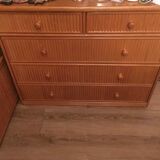 Commode en rotin