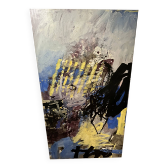 Very large format contemporary canvas - thibaut de reimpré