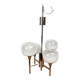 4-light chandelier by Sciolari from the 70s