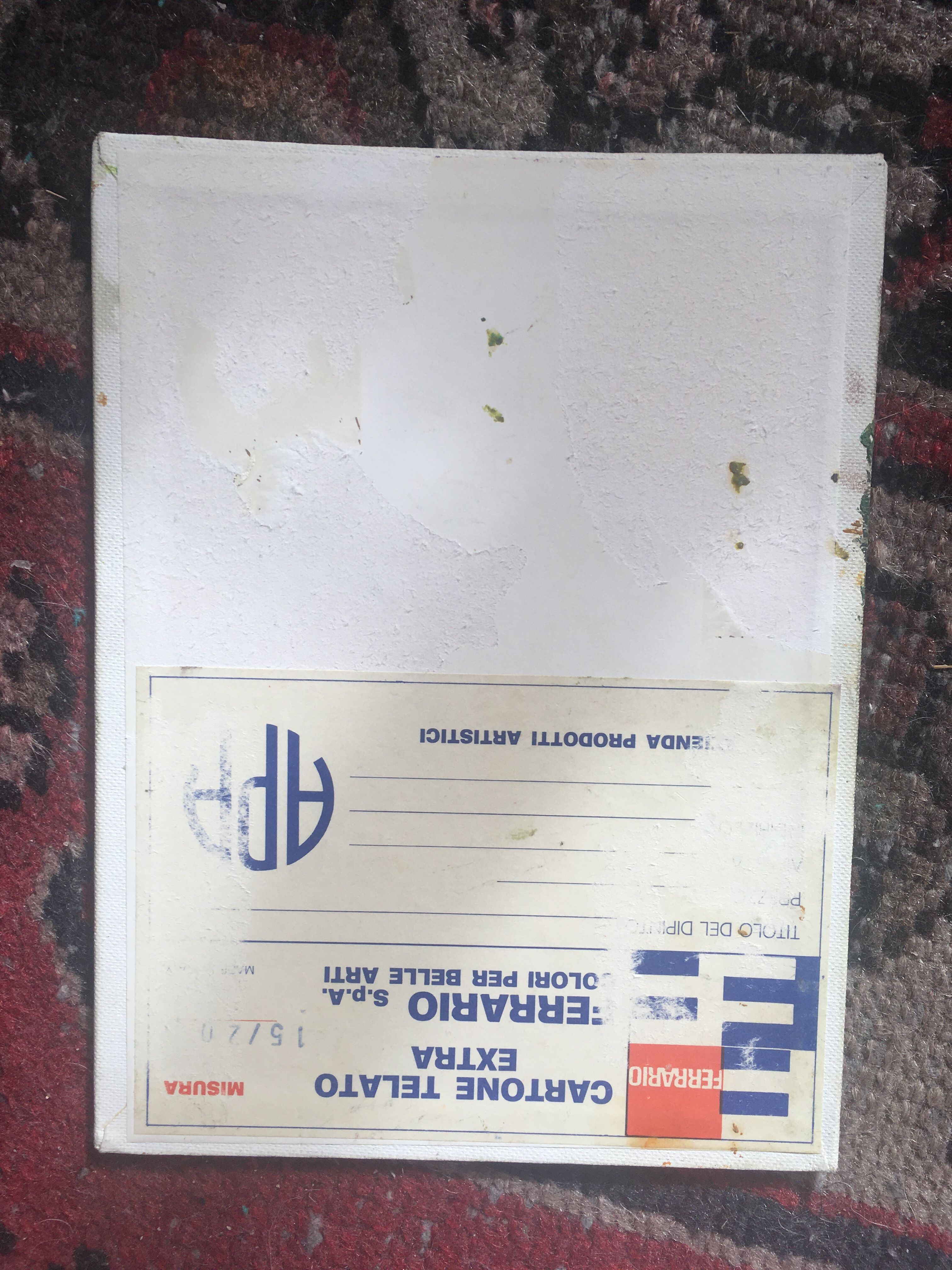 Oil painting, the medina.