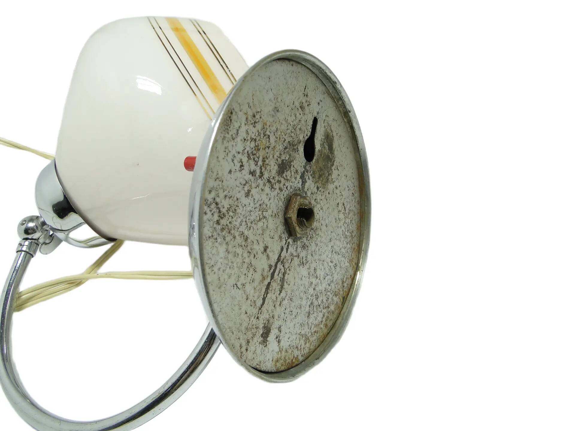 Art Deco bedside lamp, Poland, 1950s.