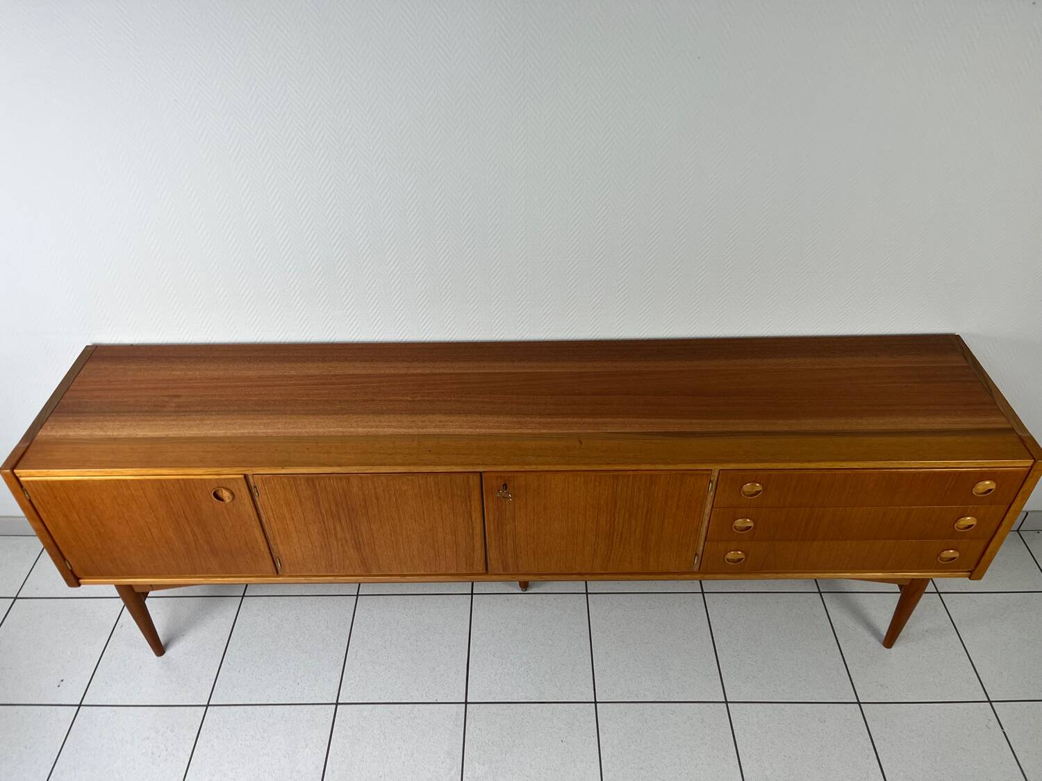 Scandinavian teak sideboard from the 1960s.
