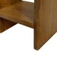 Vintage oak wall / book shelf 1970s wood minimalist design