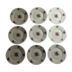 Lot de 10 assiettes à dessert Robert Haviland Le Tanneur porcelaine limoges