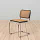 Early production black Cesca chair by Marcel Breuer, Italy 1960s
