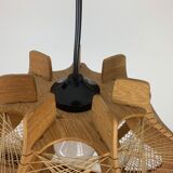 Scandinavian suspension wood and thread, string art