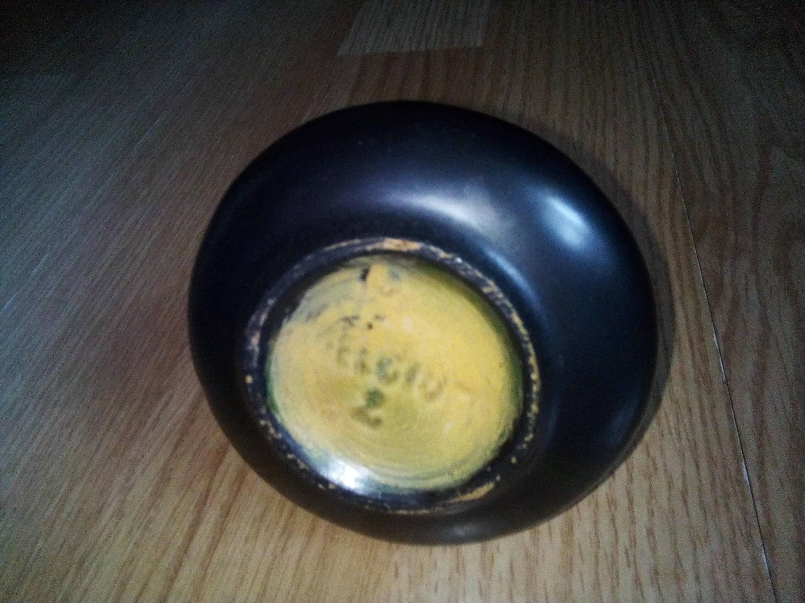petit vase en grès marque airain