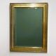 Very large Deknudt mirror with faux gold leaf frame, 1980s. Belgium