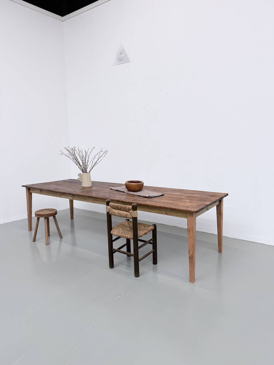 1950 pine farmhouse table 3m XL