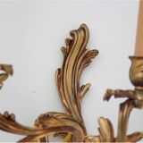 Pair of wall lamps, France, around 1900.