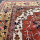 Indo-heriz Serapi Design, Geometric Carpet