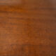Italian walnut and chrome desk