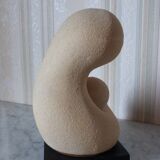 Modern sculpture representing motherhood