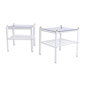Paire tables chevet
