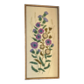 Tapisserie crewel floral H93 cm XLarg 43