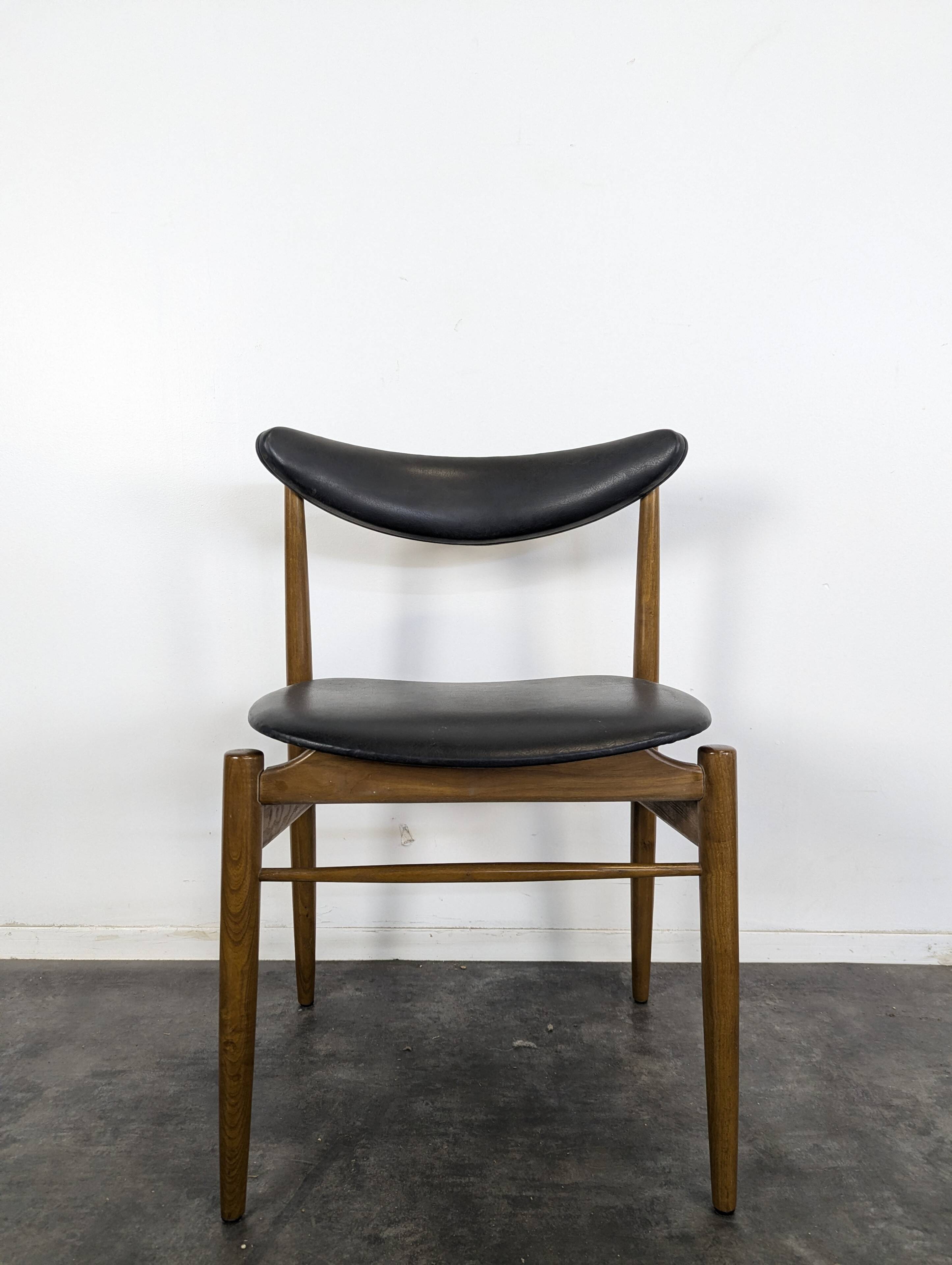 Set of 6 Scandinavian teak chairs
