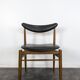 Set of 6 Scandinavian teak chairs