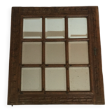 Antique mirror with windows