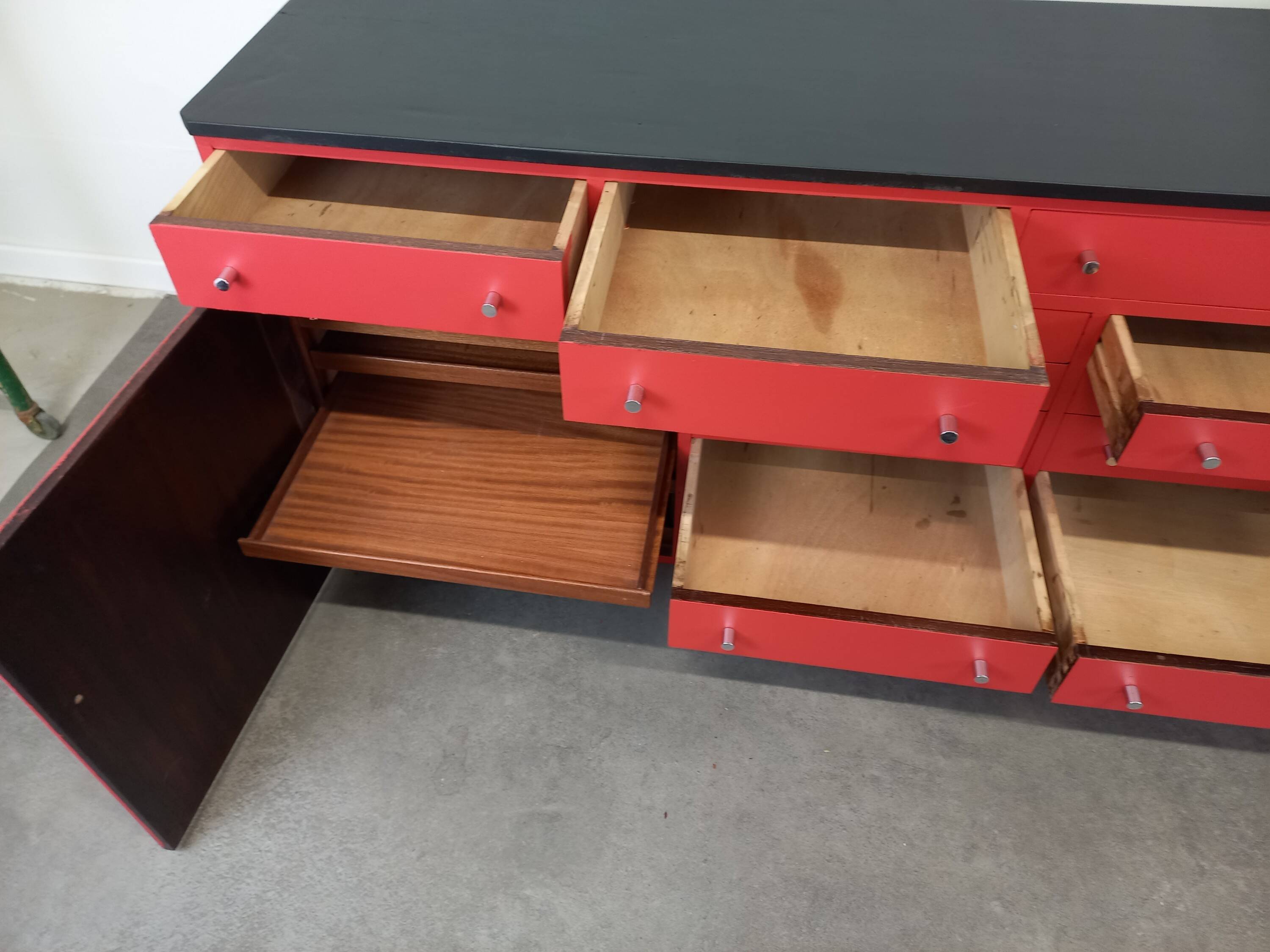 Optician's drawer unit