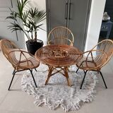Rattan lounge for children