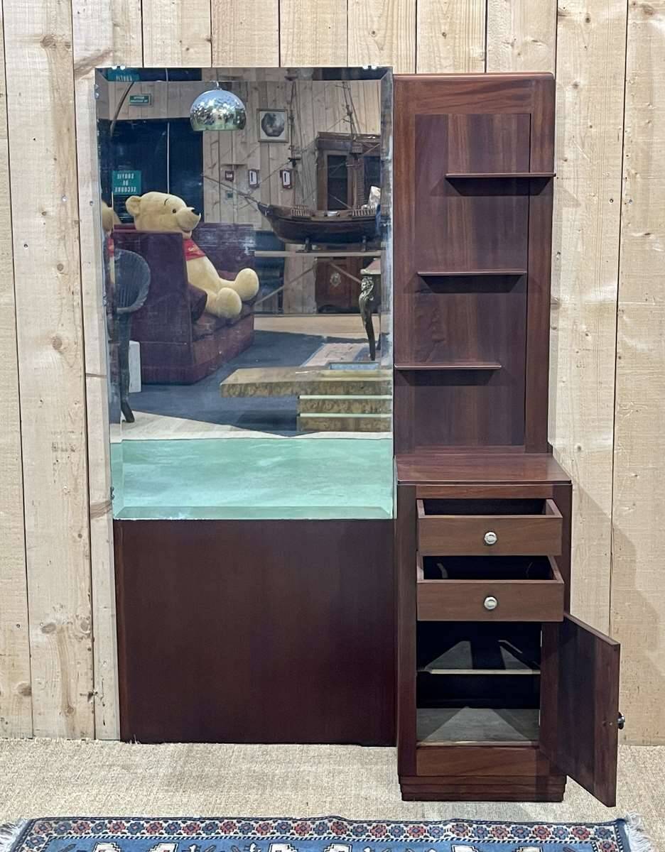 1930s Art Deco mahogany dressing table