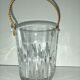 Crystal ice bucket