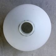 1950s opaline table lamp