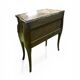 Curved veneered wooden commode in Louis XV / XX century style.
