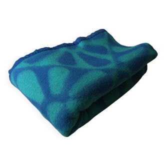 Blanket 220 X 240 diamonds and flowers 70's