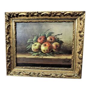 Tableau, huile sur toile,