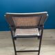 Chaise vintage avec estampille fabricant