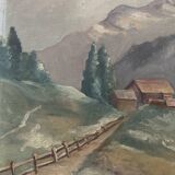 Landscape on canvas