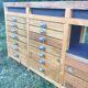 Haberdashery furniture in solid wood