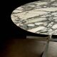 C. 1970 - White marble top dining table - Roche Bobois - France