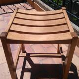 Tabouret bois clair miel