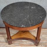 Empire period mahogany pedestal table circa 1800-1810 (b)