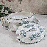 Small iron clay soup tureen