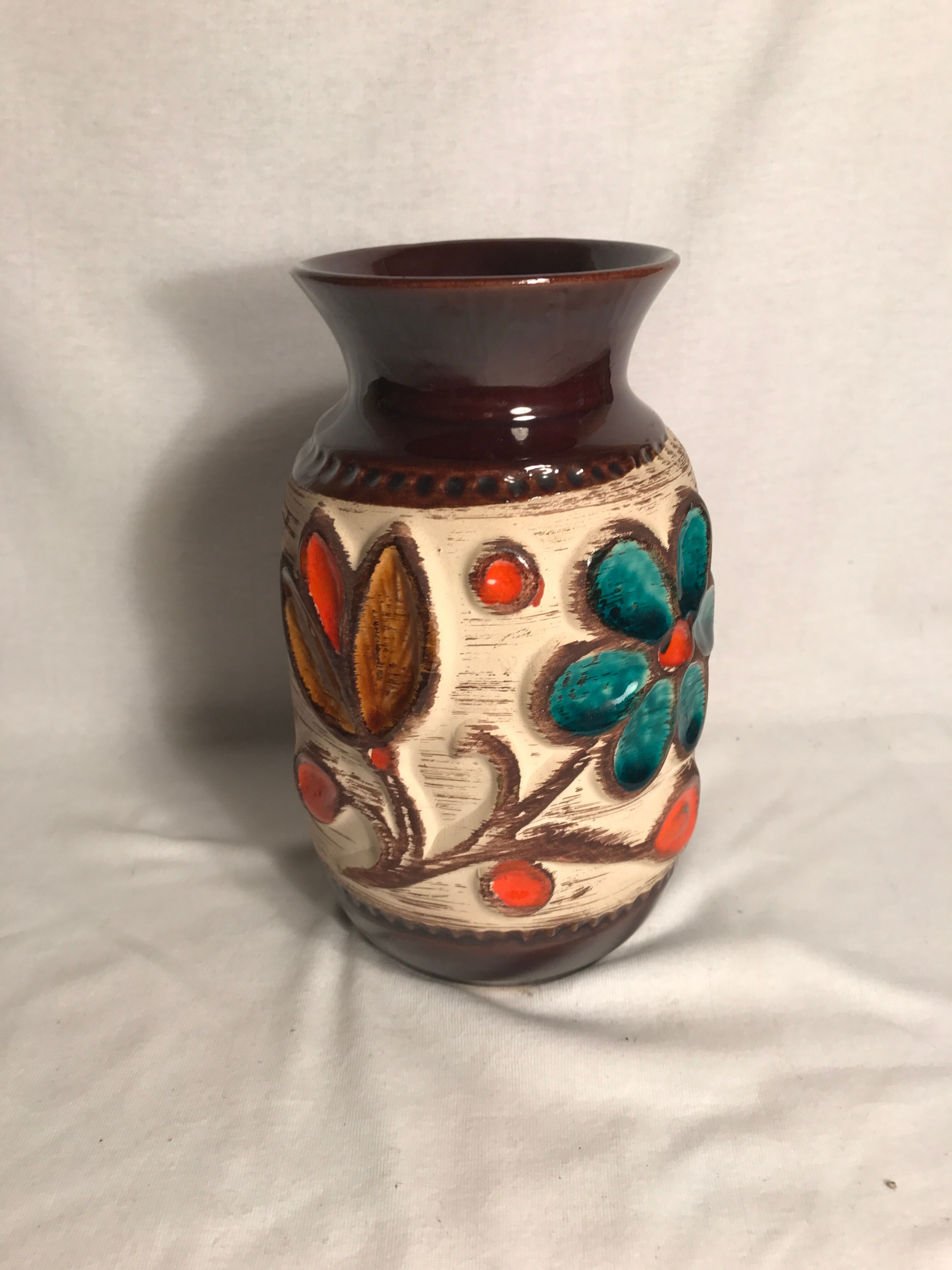 Old vase flower france Gallery vintage ceramic