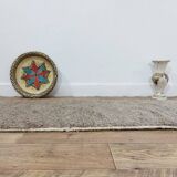 Handcrafted Moroccan Berber Rug 138 X 62 CM