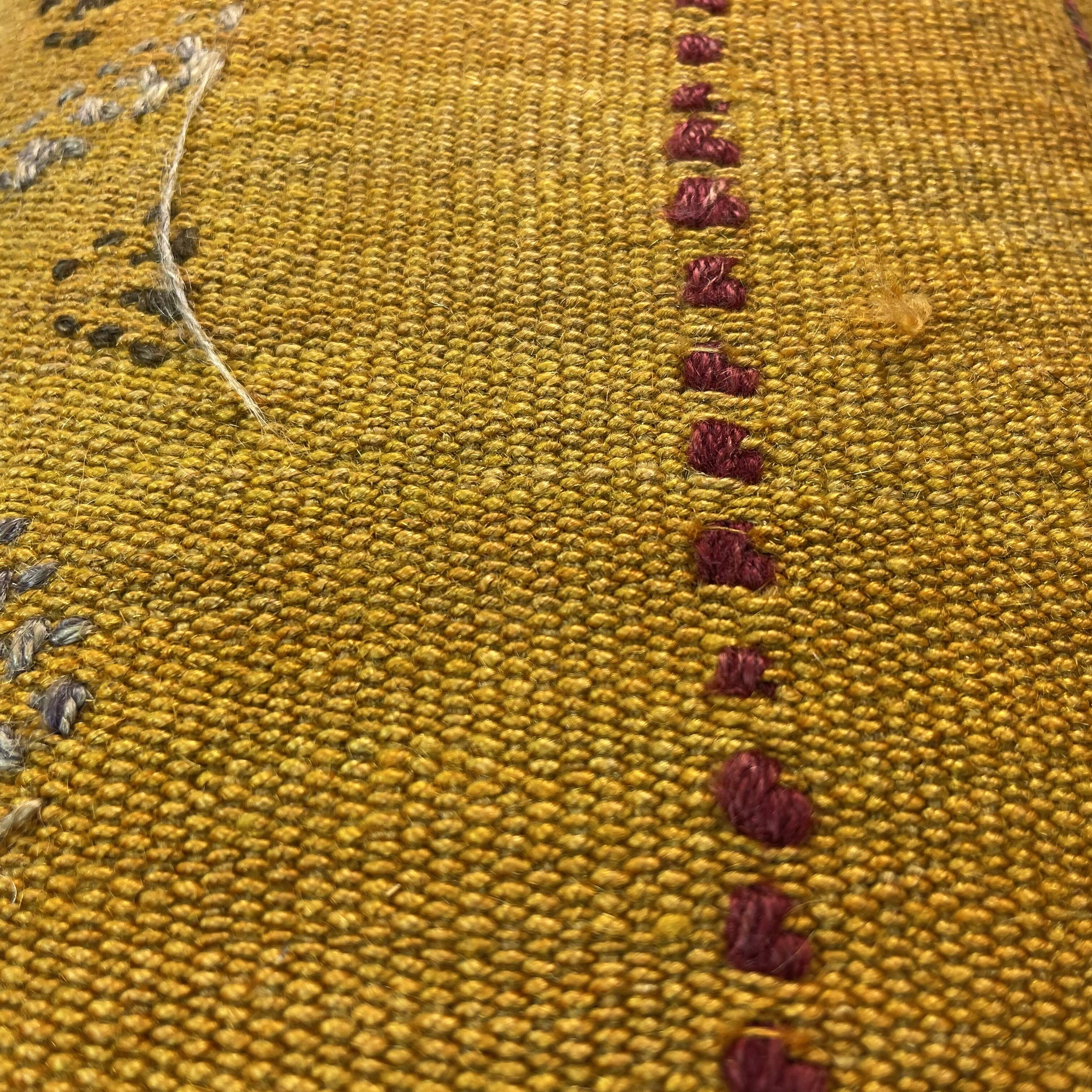 Housse de coussin vintage turque faite à la main, 30 x 50 cm