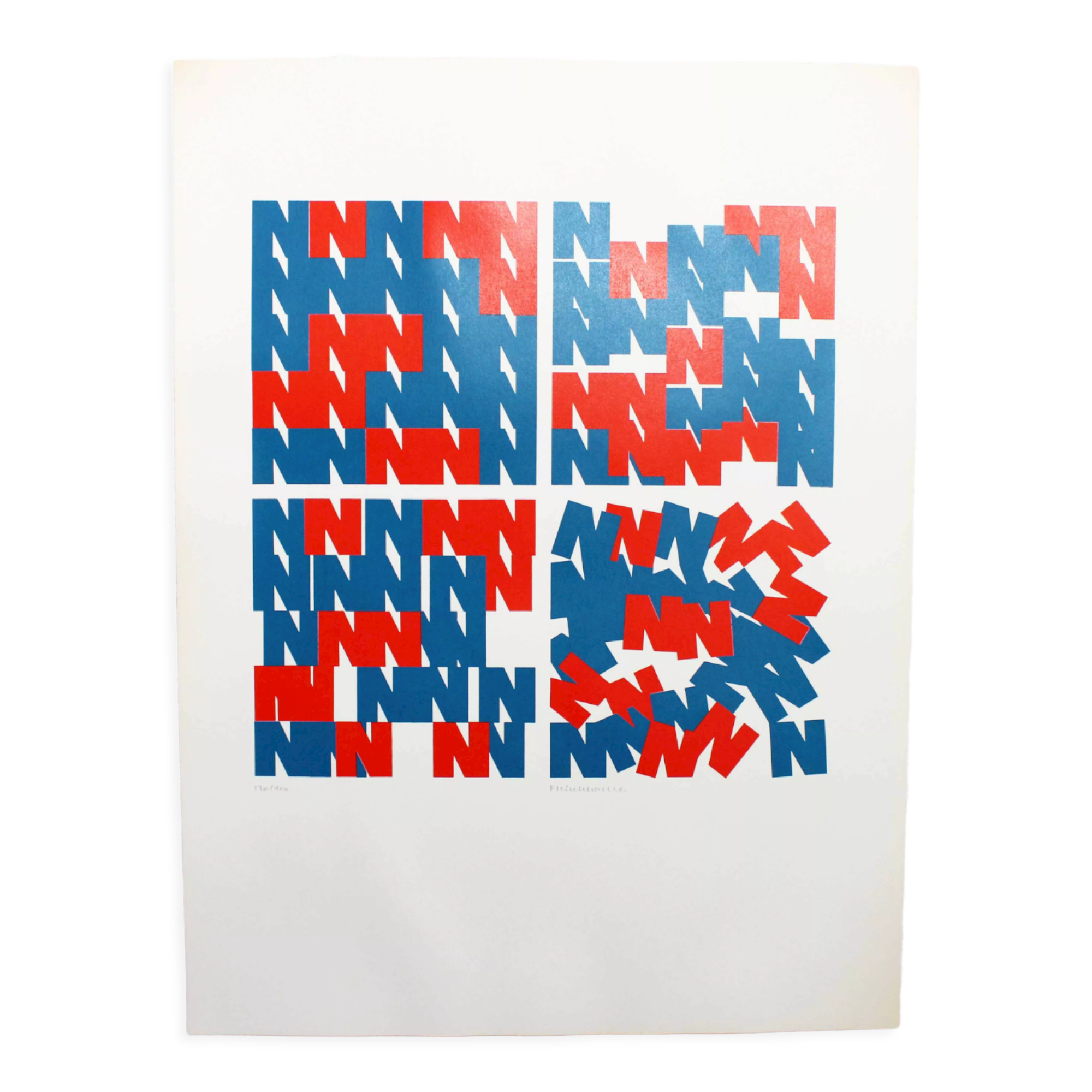 Lithograph by Heini Fleischhacker