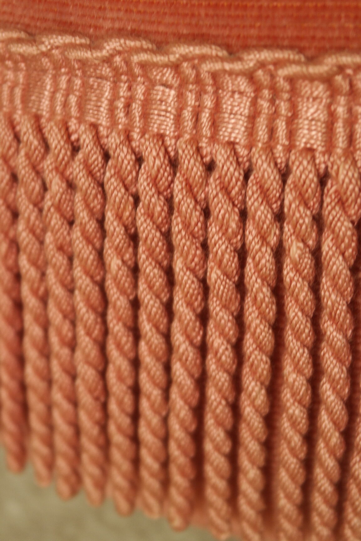 Ottoman ottoman vintage pink velvet