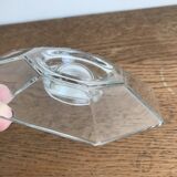 Coquetier vintage en verre luminarc modèle Octime