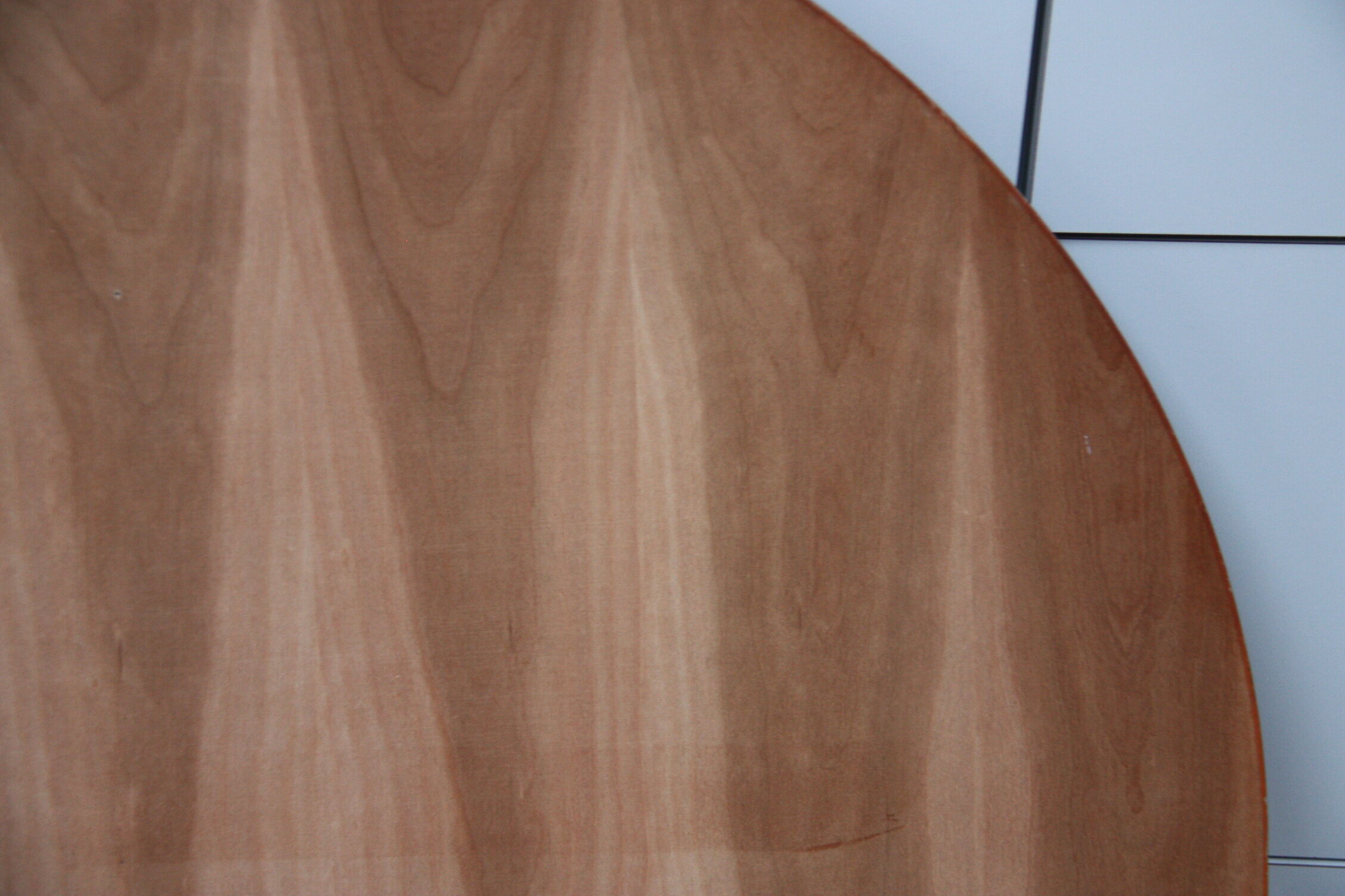 Danish teak 60s mirror diameter 100cm